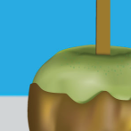 Candy Apple Illustration